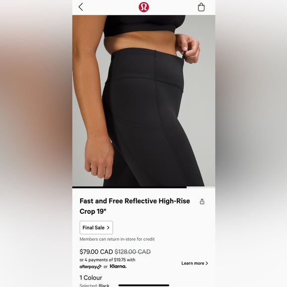 Lululemon leggings - Picture 2 of 6